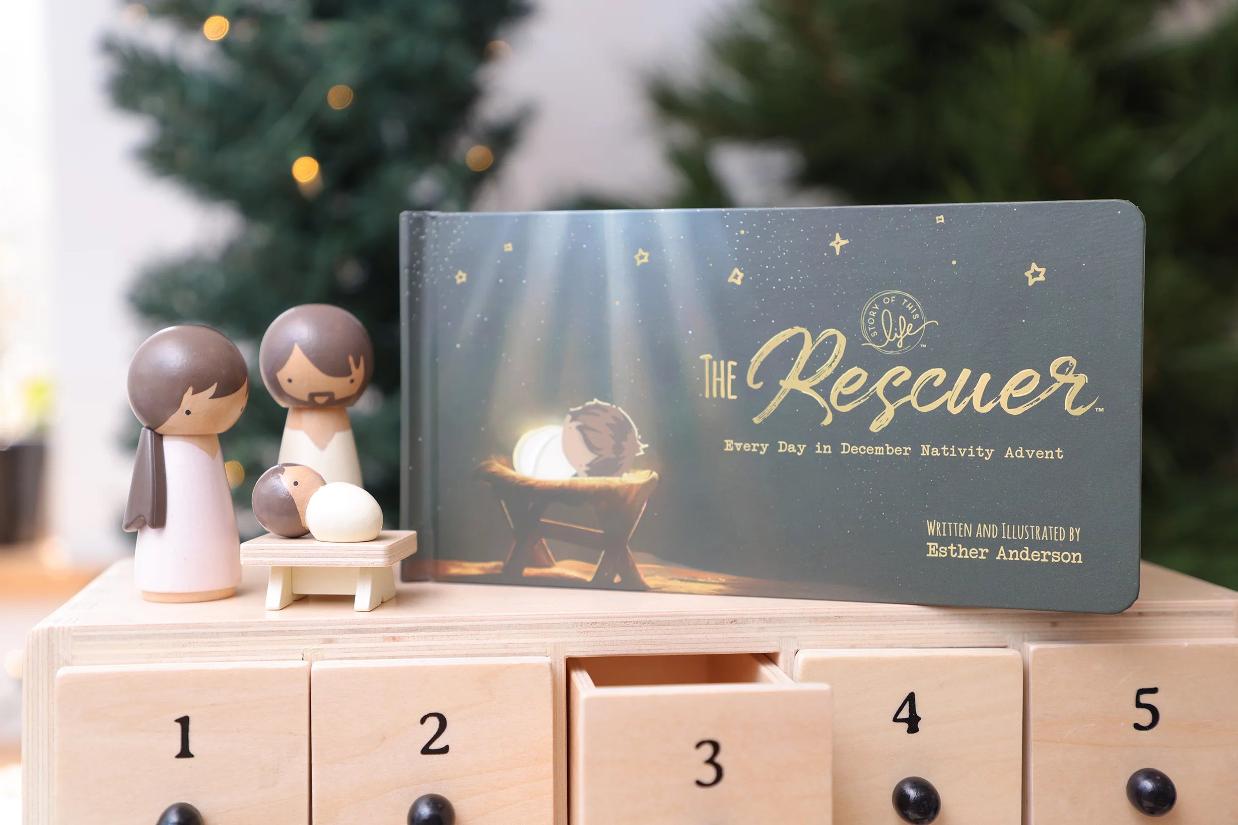 🔥[Official Licensed] ✝️The Rescuer –Nativity Advent Calendar