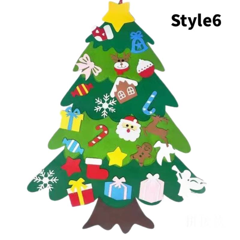 🔥Hot Sale 40 % OFF🔥DIY Felt Christmas Tree Set🌲