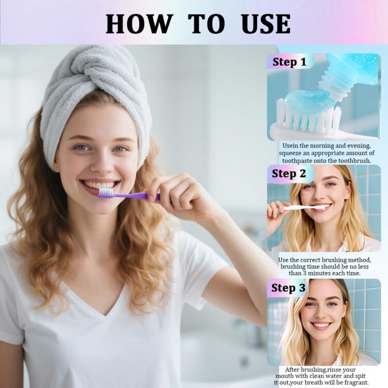 🔥Limited-time discount of 50%🔥Triple Fluoride-Free Whitening Niacinamide Toothpaste✨