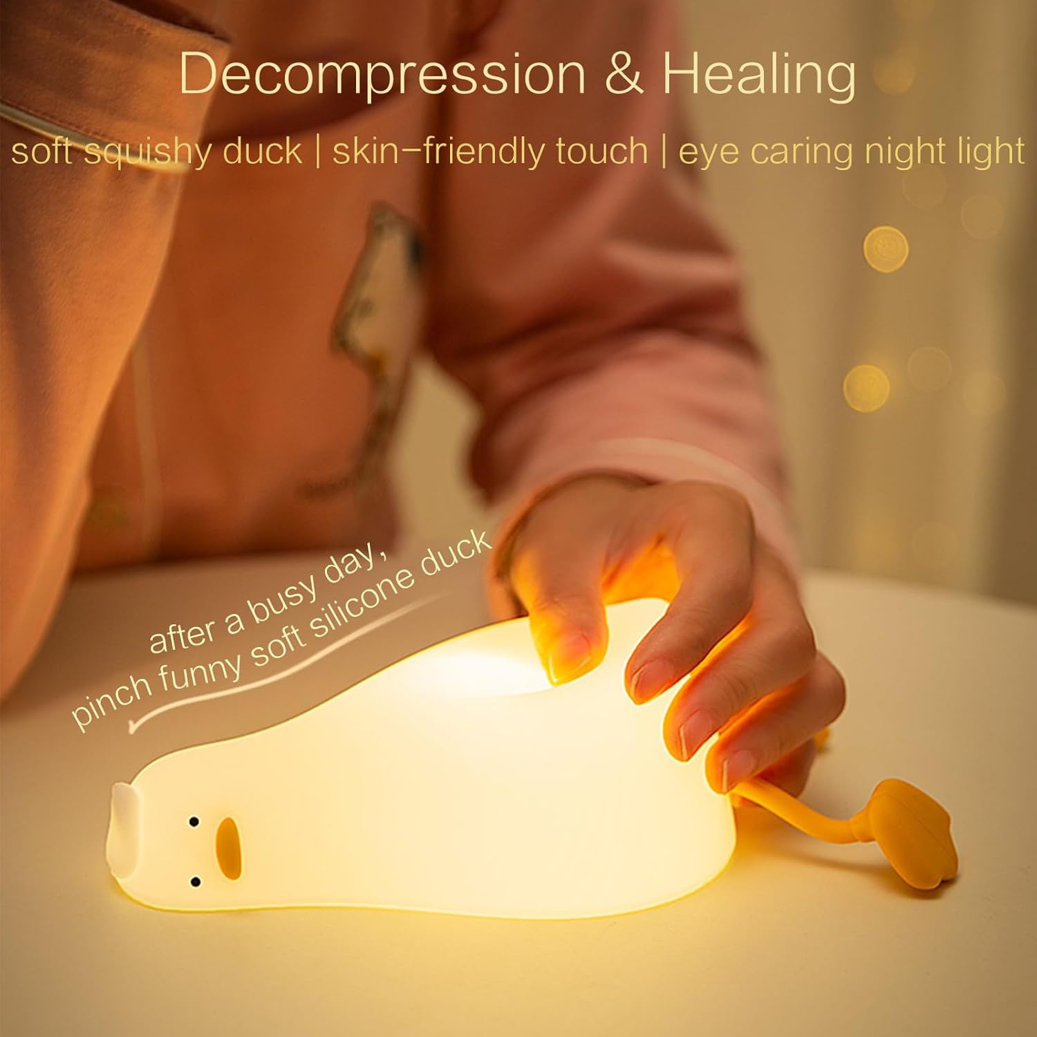 🔥LAST DAY SALE - 49% OFF🔥Lazy Duck Night Light🦆