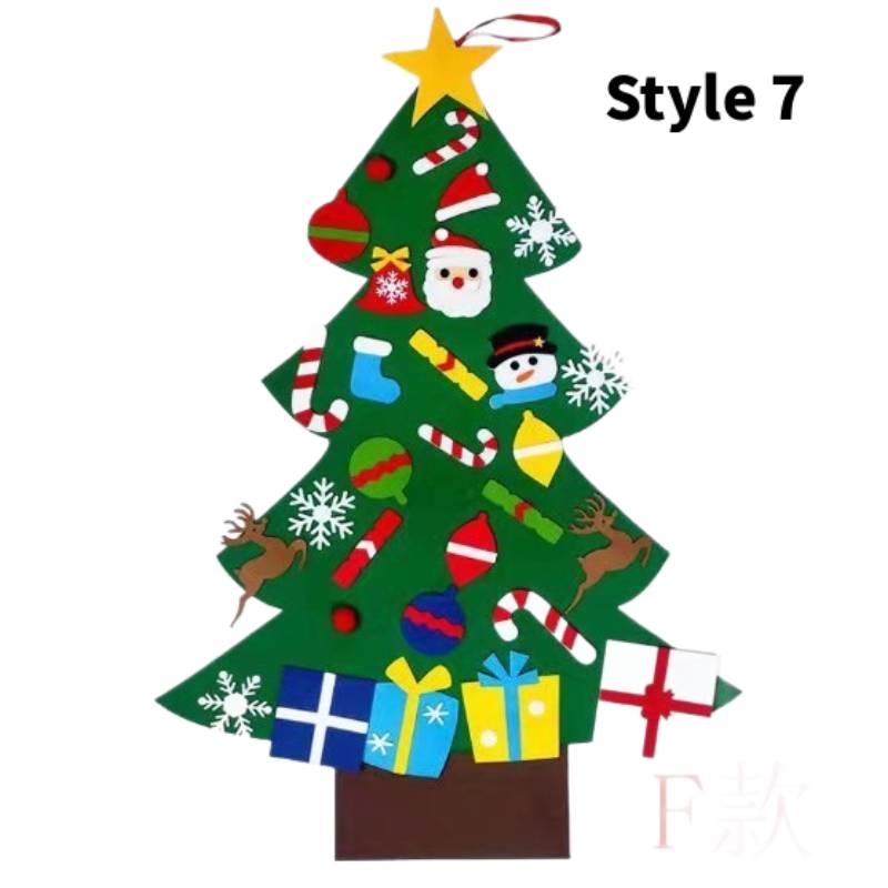 🔥Hot Sale 40 % OFF🔥DIY Felt Christmas Tree Set🌲