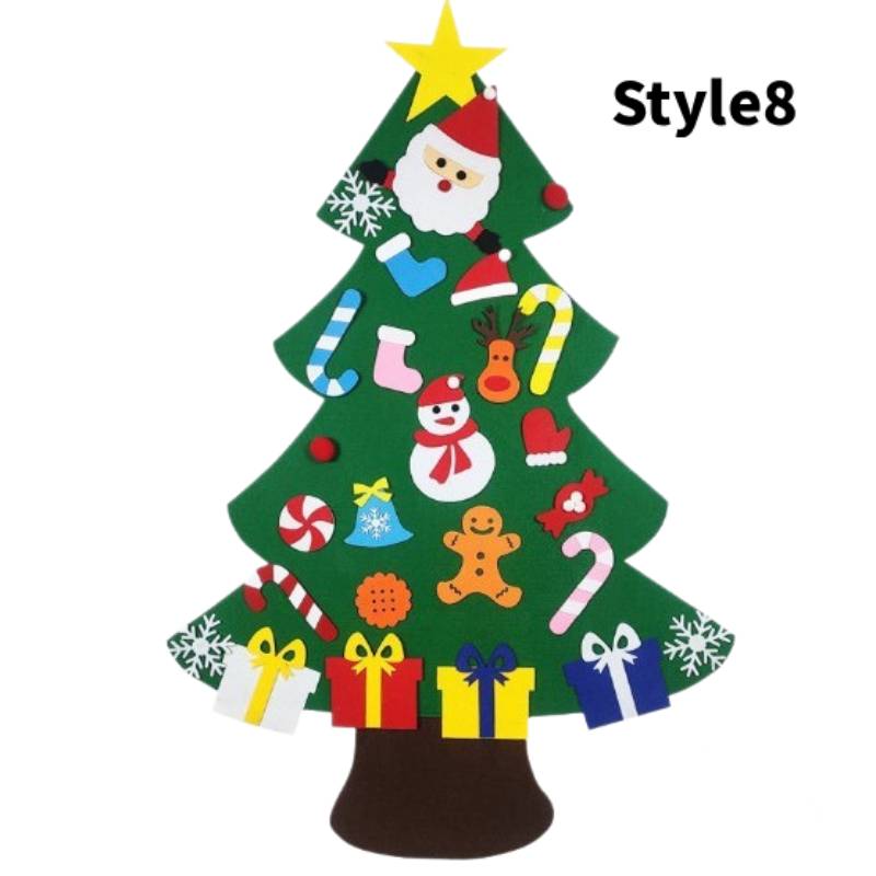 🔥Hot Sale 40 % OFF🔥DIY Felt Christmas Tree Set🌲