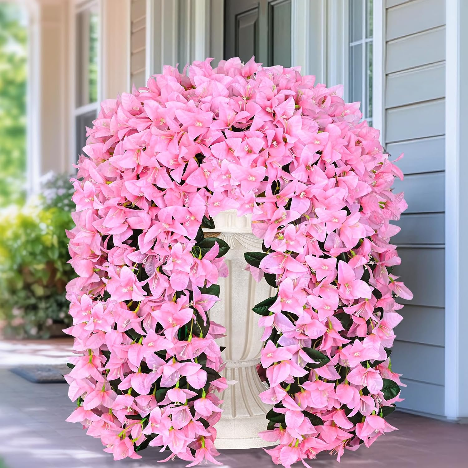 🌺LAST DAY 60% OFF✨-UV Resistant Fall Faux Bougainvillea Artificial Hanging Flowers