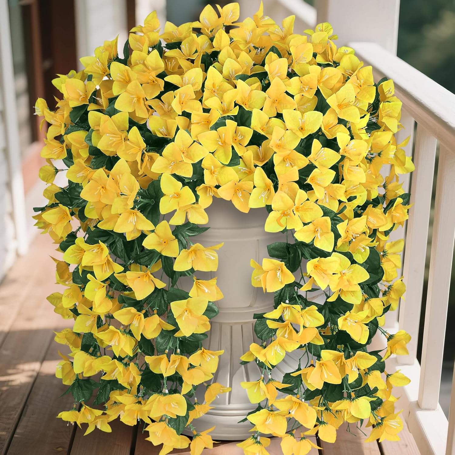 🌺LAST DAY 60% OFF✨-UV Resistant Fall Faux Bougainvillea Artificial Hanging Flowers