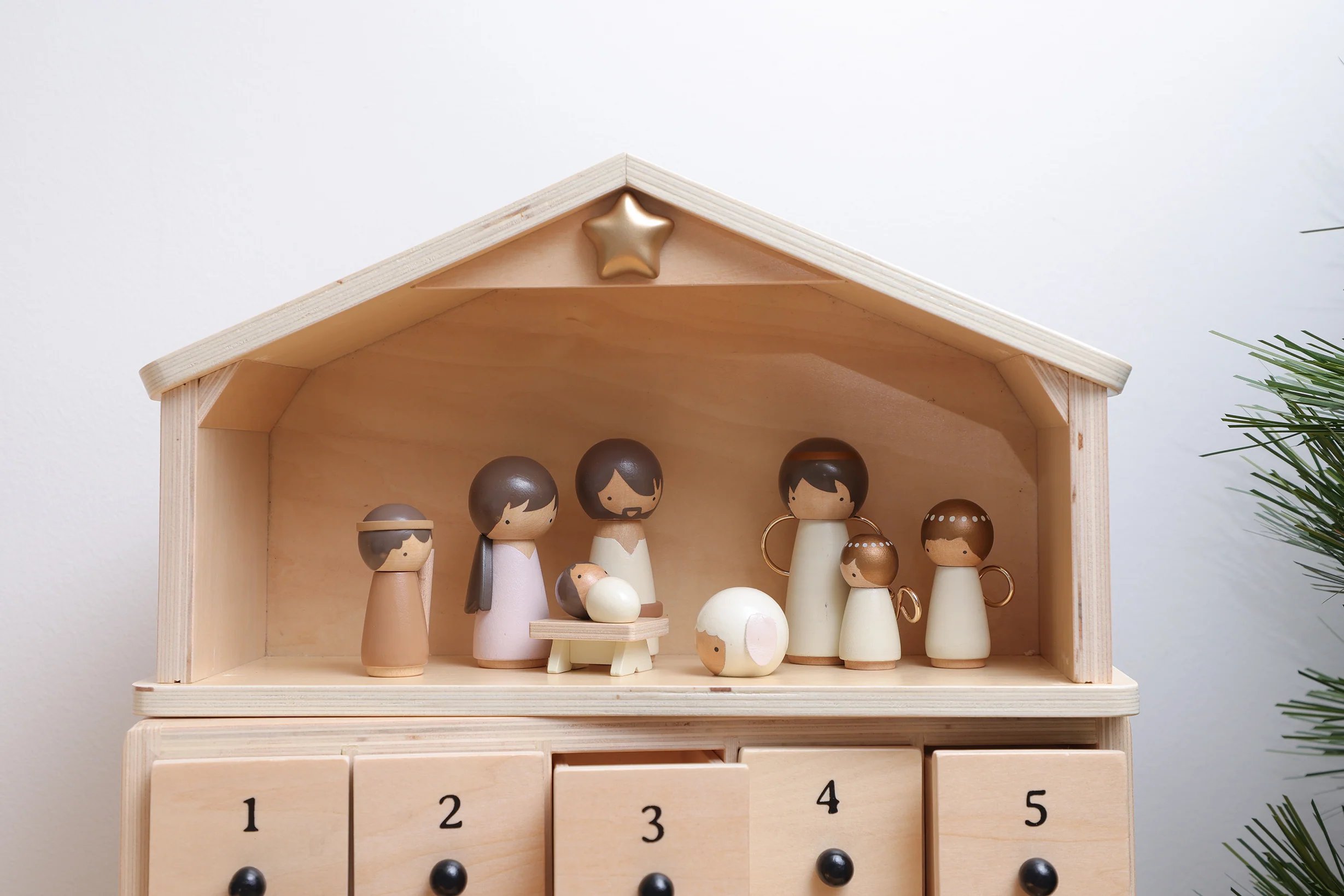 🔥[Official Licensed] ✝️The Rescuer –Nativity Advent Calendar