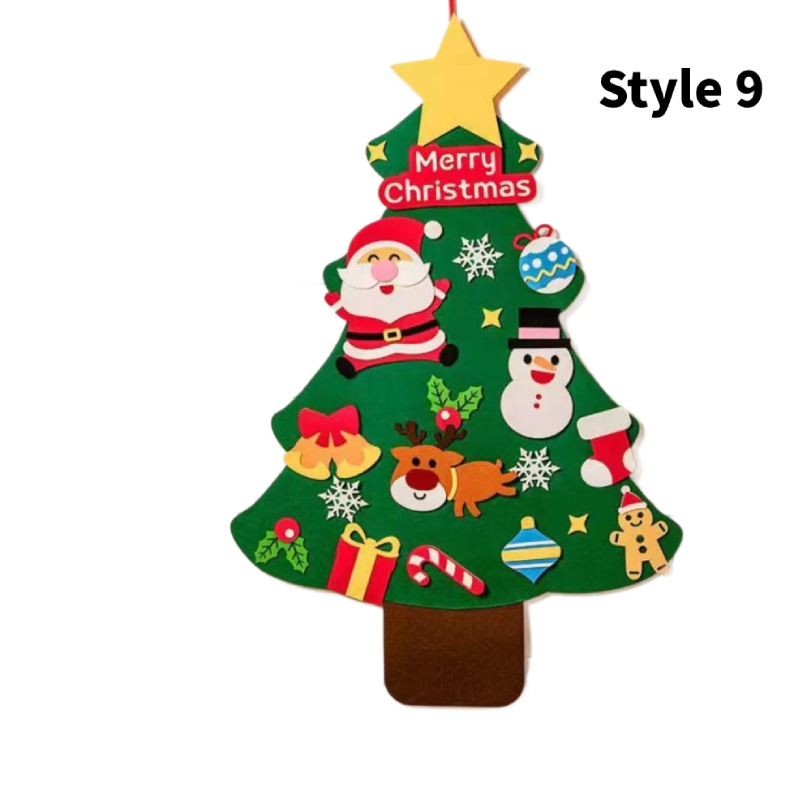 🔥Hot Sale 40 % OFF🔥DIY Felt Christmas Tree Set🌲