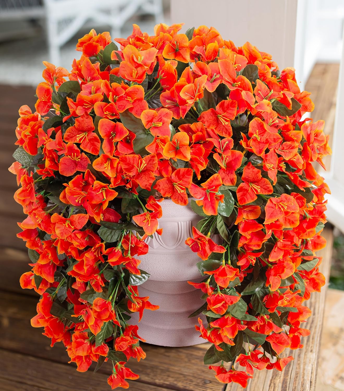 🌺LAST DAY 60% OFF✨-UV Resistant Fall Faux Bougainvillea Artificial Hanging Flowers