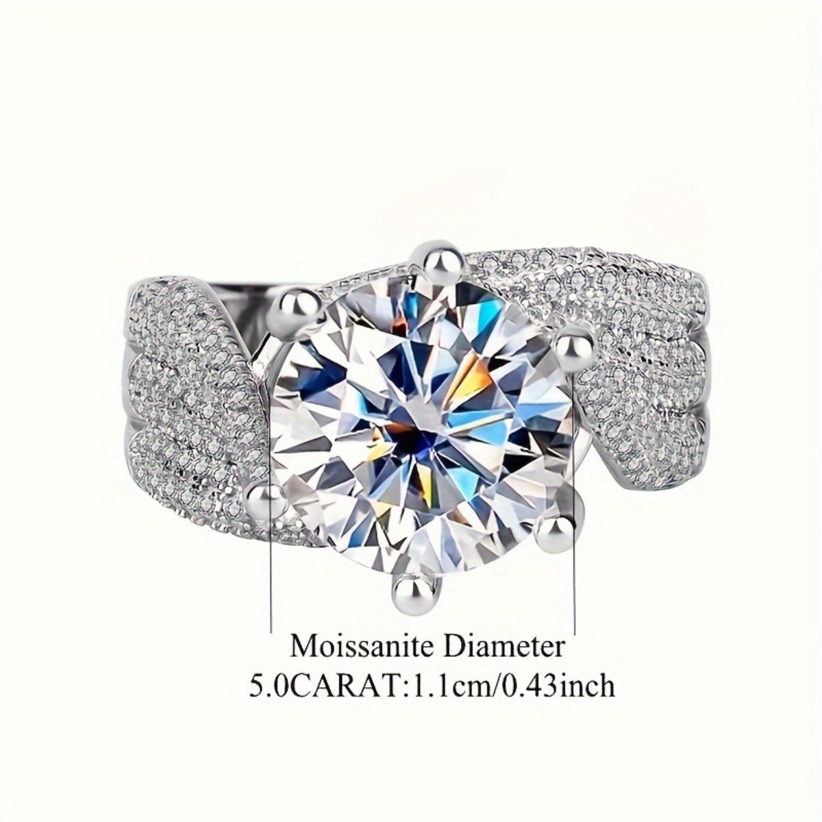 🔥Winter Hot Sale 65% OFF✨S925 Luxury Moissanite Ring💍