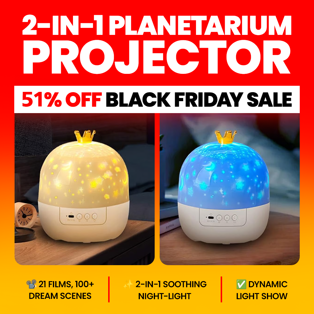 ✨2 in 1- Planetarium Projector🎉Special Offer Only Today!🎉