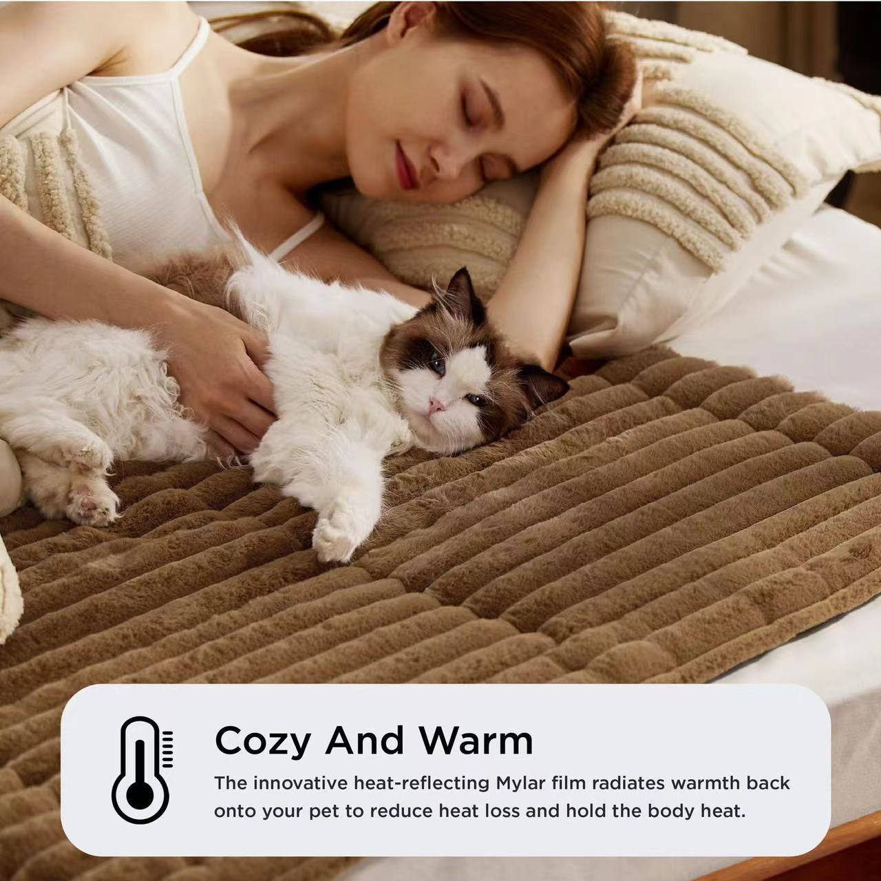 ❄️Best Winter Gifts 🔥Self-Heating Pet Pad