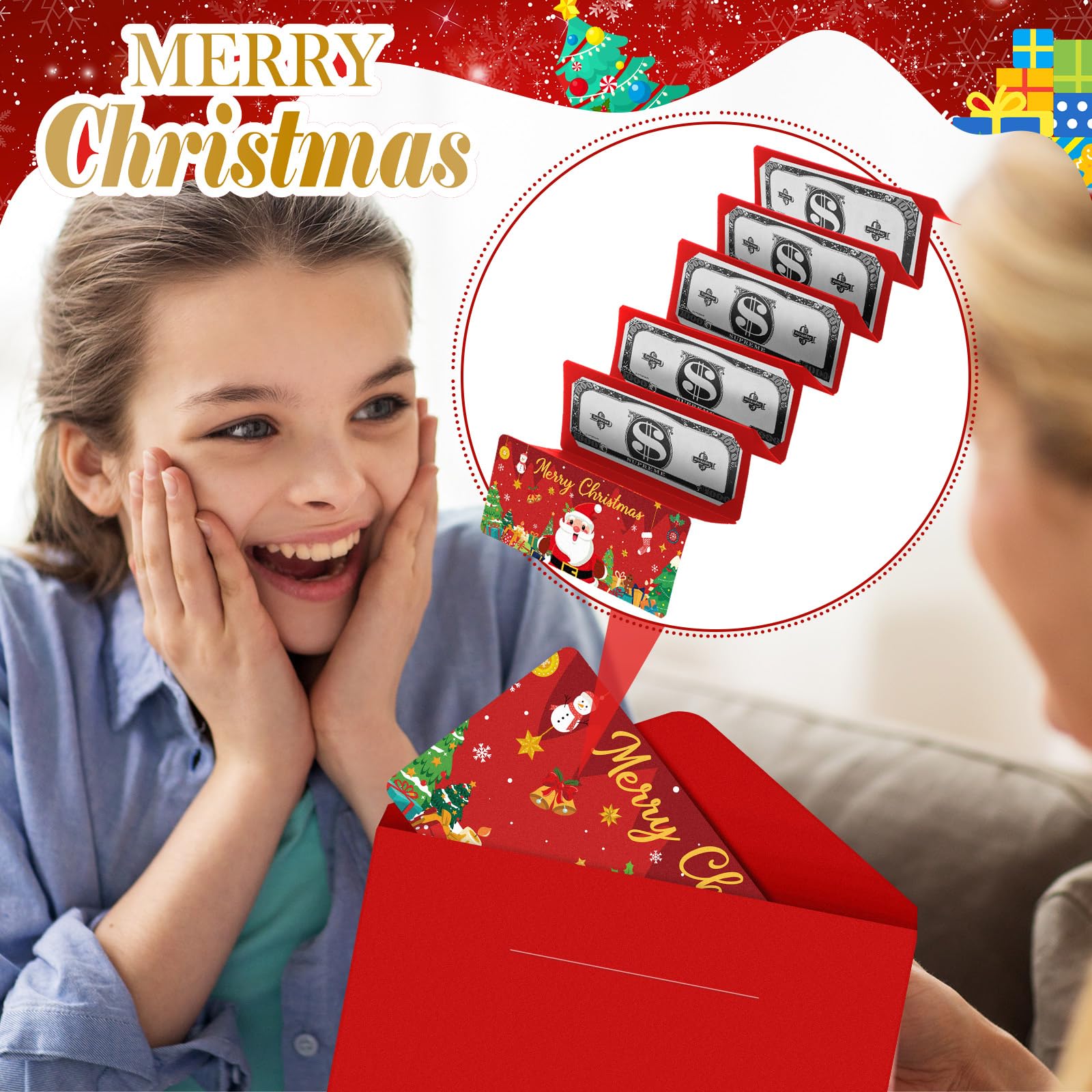 🔥Christmas Sale🔥 Surprise Cash Envelope Gift Box