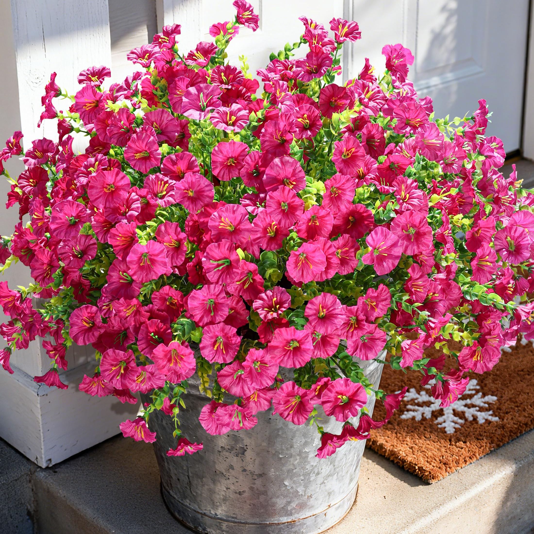 🔥Last Day Each Only $2.99🔥UV Resistant Look Real Petunias Flowers