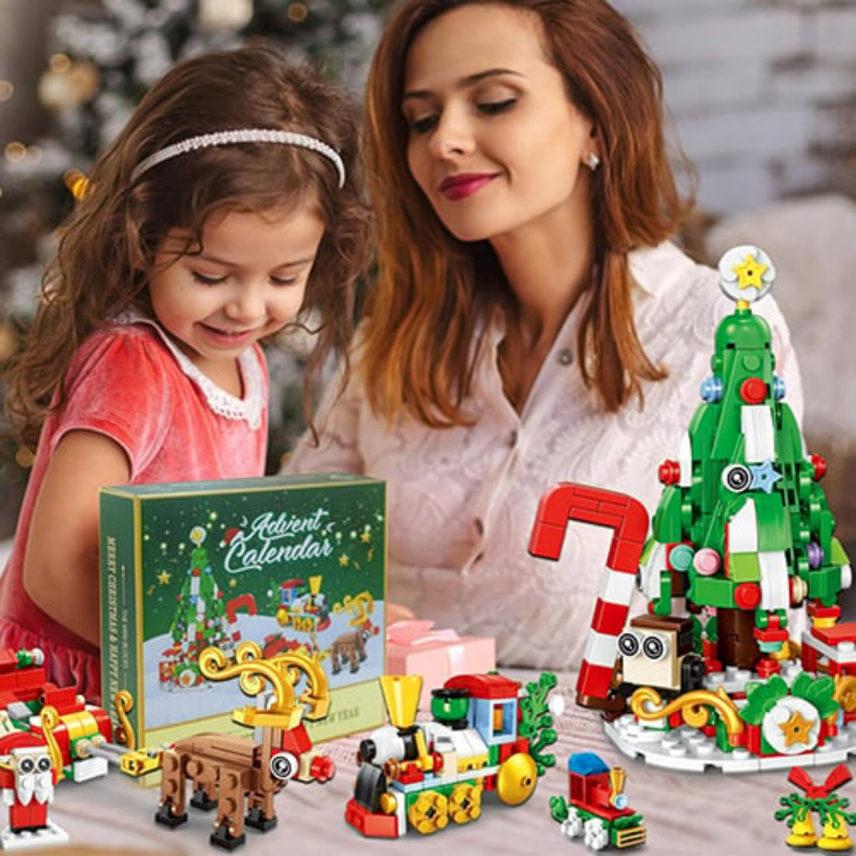 🔥Hot Sale 49 % OFF🔥Christmas Building Block Advent Calendar🌲