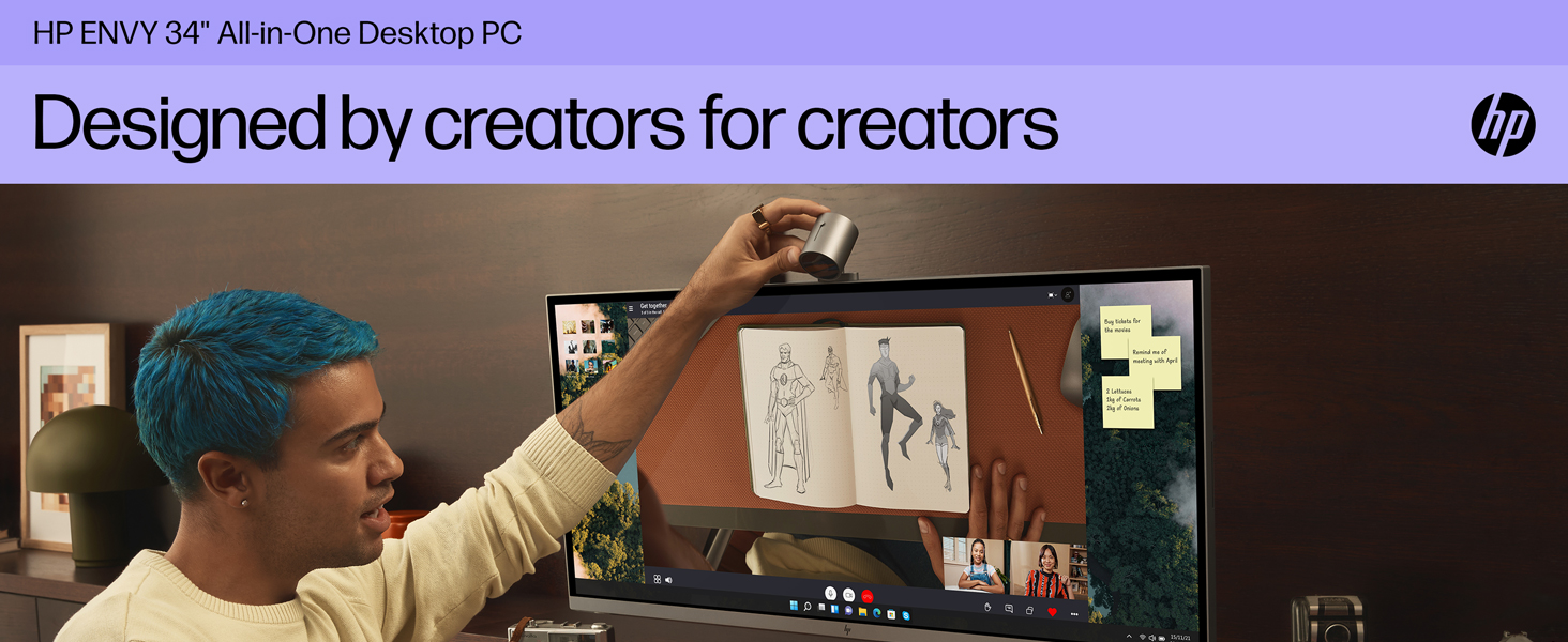 productive creators creativity create envy 34 inch desktop pc aio