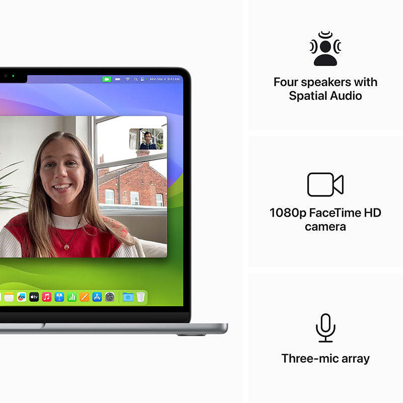 Air 13-inch  M3 chip with 8-core CPU and 10-core GPU, 16GB, 512GB - Space Grey [MXCR3ZP/A]