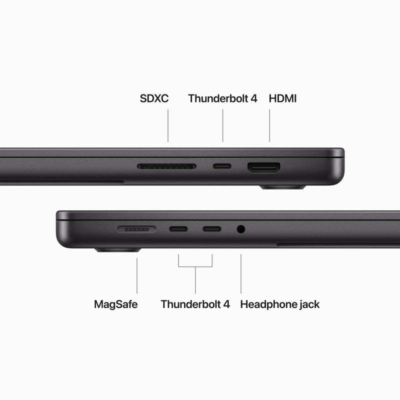 Pro 16-inch  M3 Max chip with 16‑core CPU and 40‑core GPU, 48GB RAM, 1TB SSD - Silver [MUW73ZP/A]