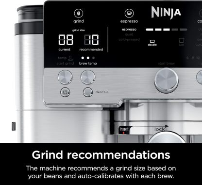 Ninja Luxe Café 3-in-1 Espresso, Drip Coffee and Cold Brew Machine