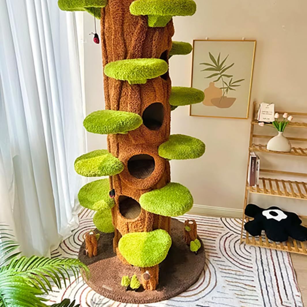 🐱 Oversized Luxury Cat Tree Tower for Multi-Cat Homes