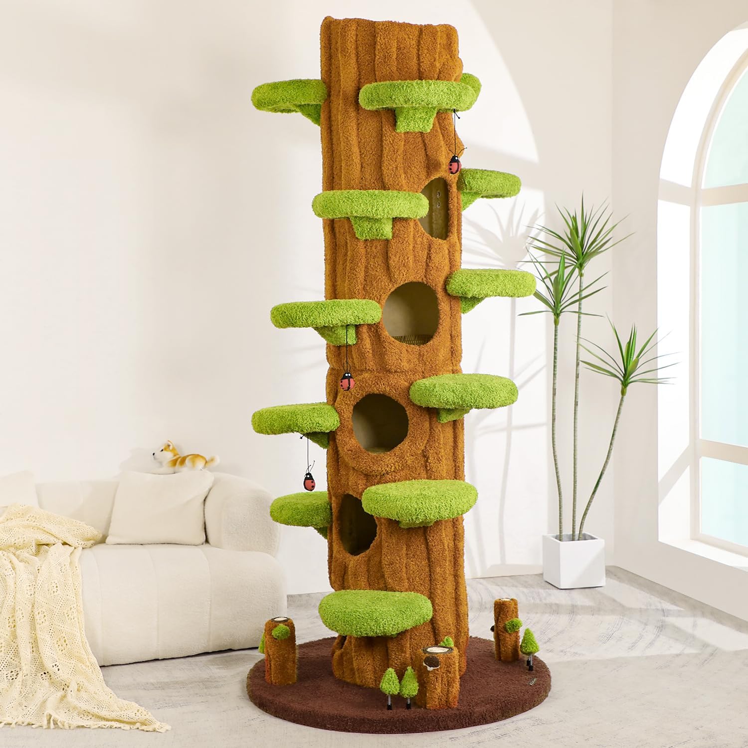 🐱 Oversized Luxury Cat Tree Tower for Multi-Cat Homes