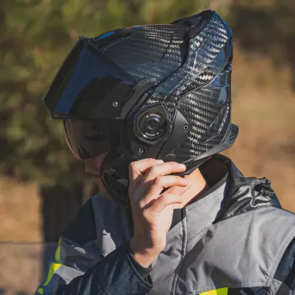 LS2 FF901 ADVANT X+ Carbon Fiber Motorcycle Helmet  ⚖️ Ultra-light full face/flip cover dual-purpose  ECE 22.06 P/J dual certification