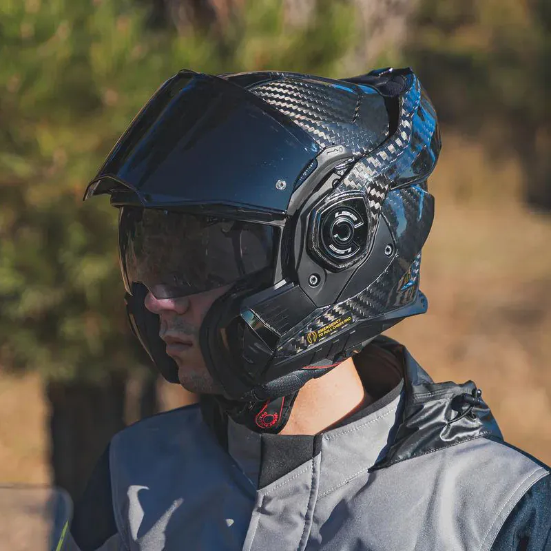 LS2 FF901 ADVANT X+ Carbon Fiber Motorcycle Helmet  ⚖️ Ultra-light full face/flip cover dual-purpose  ECE 22.06 P/J dual certification