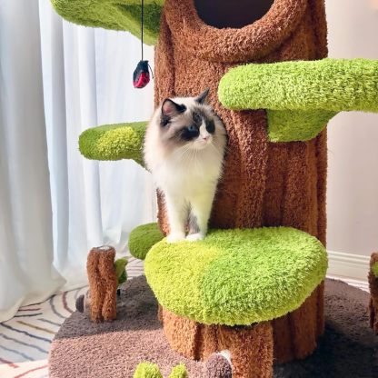 🐱 Oversized Luxury Cat Tree Tower for Multi-Cat Homes