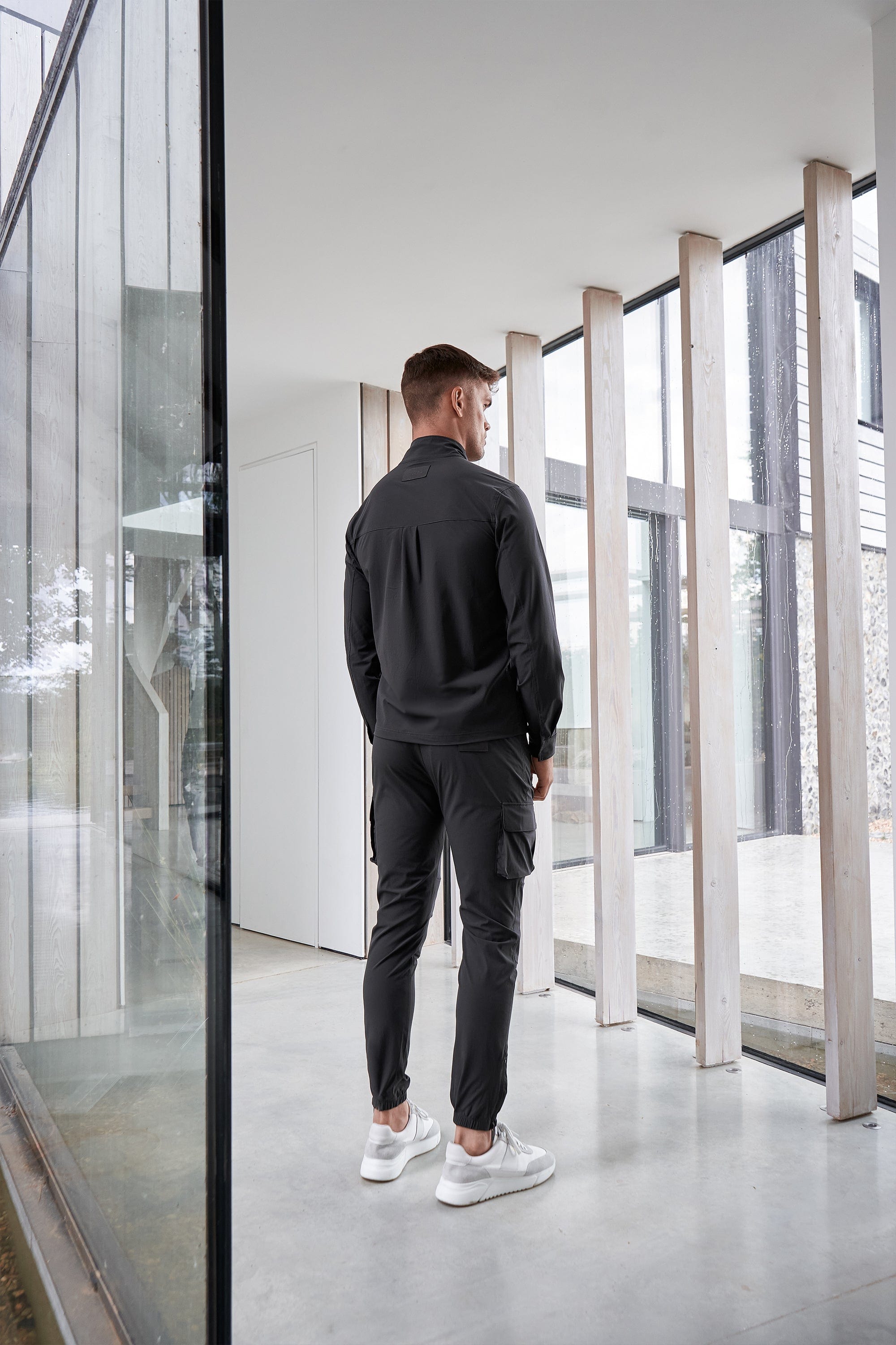 Cargo Jacket -  Charcoal