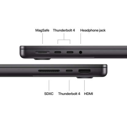 Pro 14" M5/10C GPU/16GB/1TB - Space Black [MDE14ZP/A]