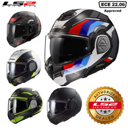 LS2 FF901 ADVANT X+ Carbon Fiber Motorcycle Helmet  ⚖️ Ultra-light full face/flip cover dual-purpose  ECE 22.06 P/J dual certification