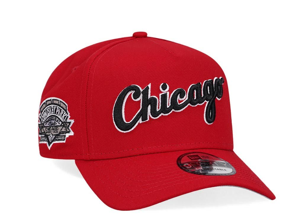 NEW ERA CHICAGO WHITE SOX COMISKEY PARK COLOR FLIP EDITION 9FORTY A FRAME SNAPBACK HAT-Maverick