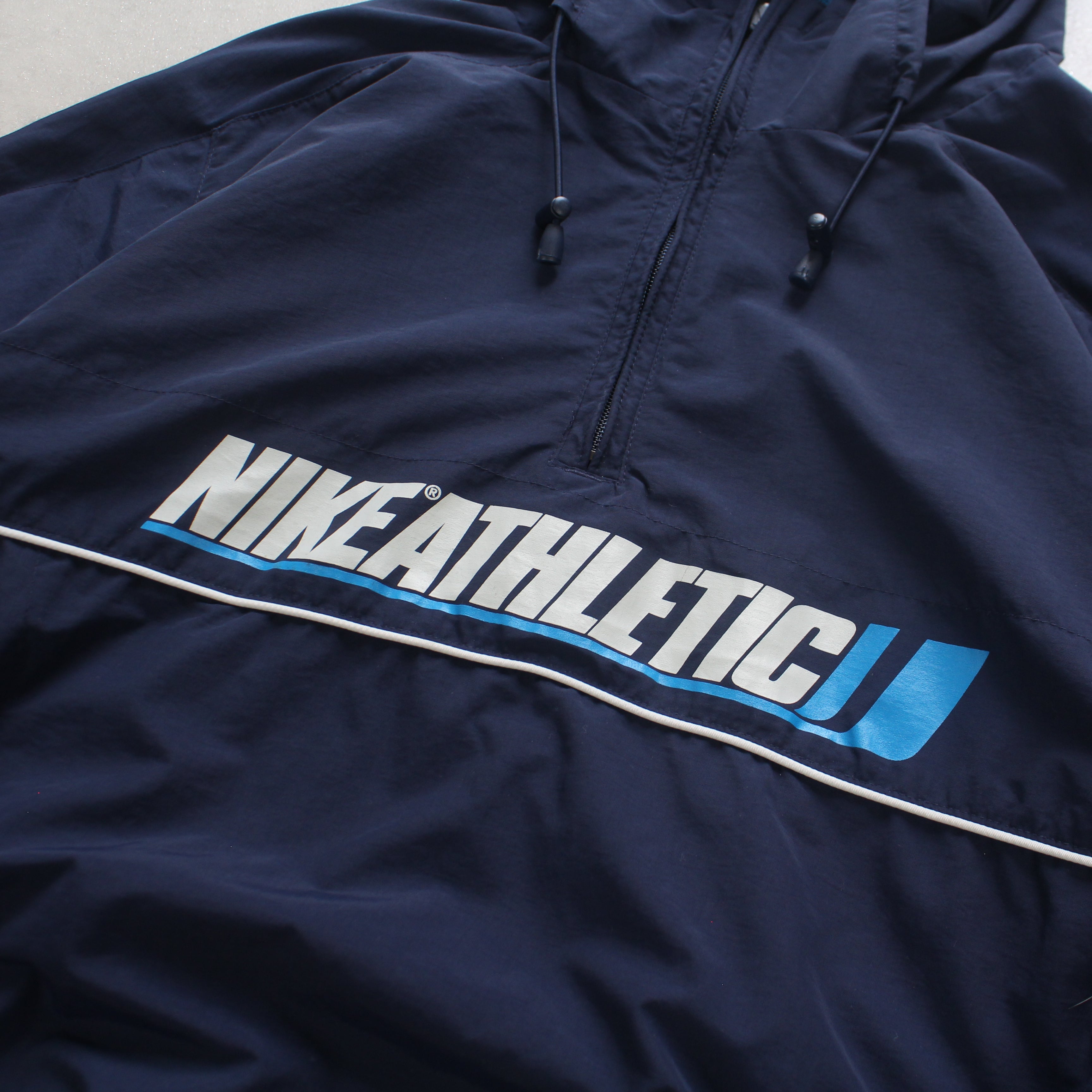 RARE 2000s Hooded Jacket Navy-Maverick