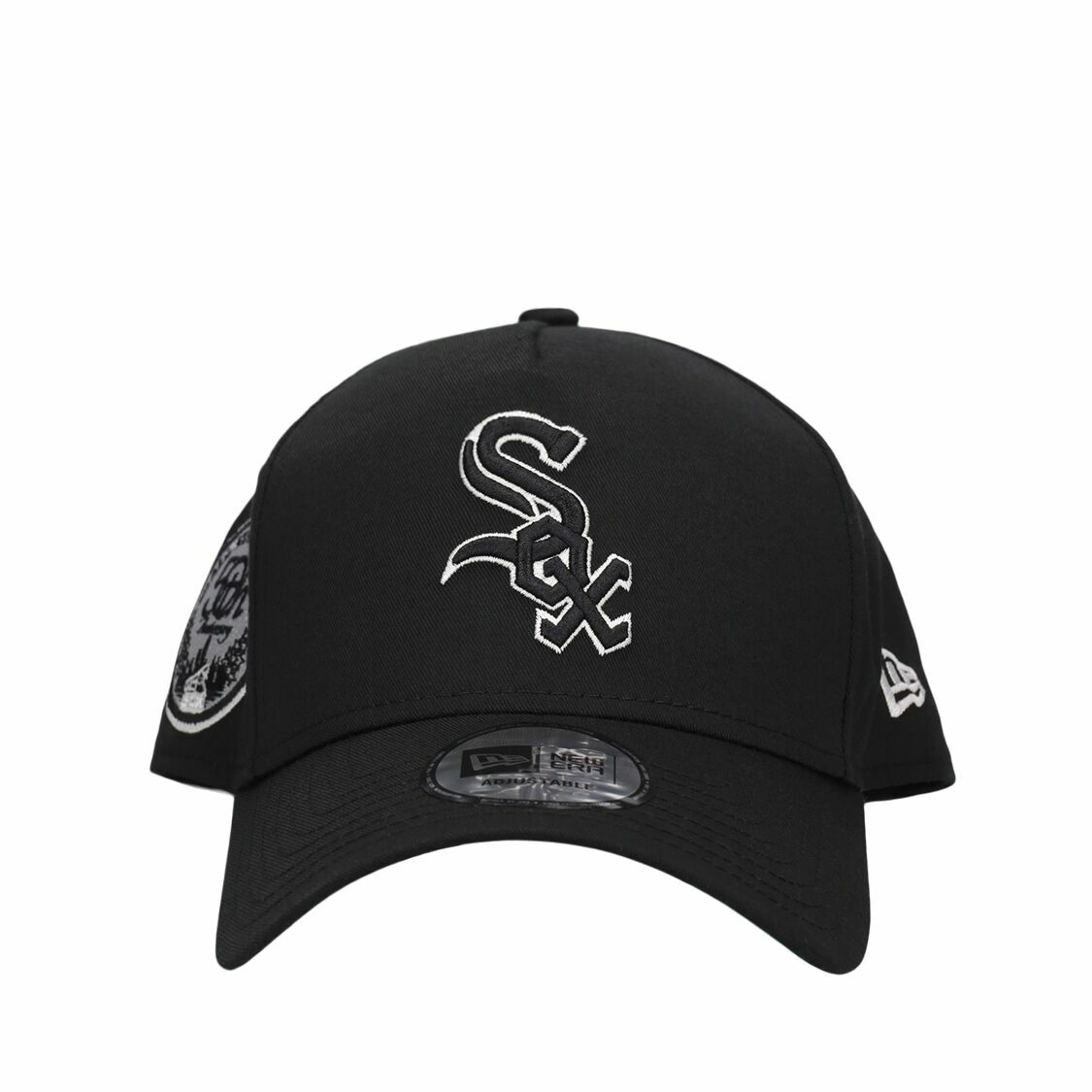 NEW ERA 9FORTY A MLB CHICAGO WHITE SOX. BLACK EDITION BASEBALL CAP-Maverick