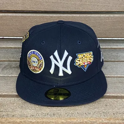 NEW ERA NEW YORK YANKEES 59FIFTY HISTORIC CHAMPS EMBROIDERED CASUAL BASEBALL CAP-Maverick
