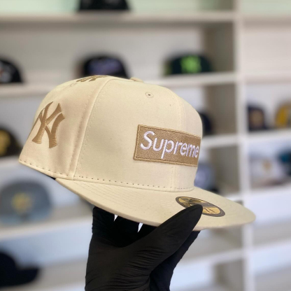 NEW ERA NEW YORK YANKEES BOX LOGO EMBROIDERED CASUAL BASEBALL CAP-Maverick