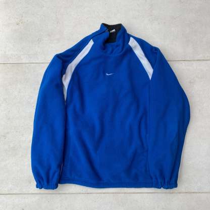 2000'sReversible Fleece Sidewinder Fleece Jacket Black Blue-Maverick