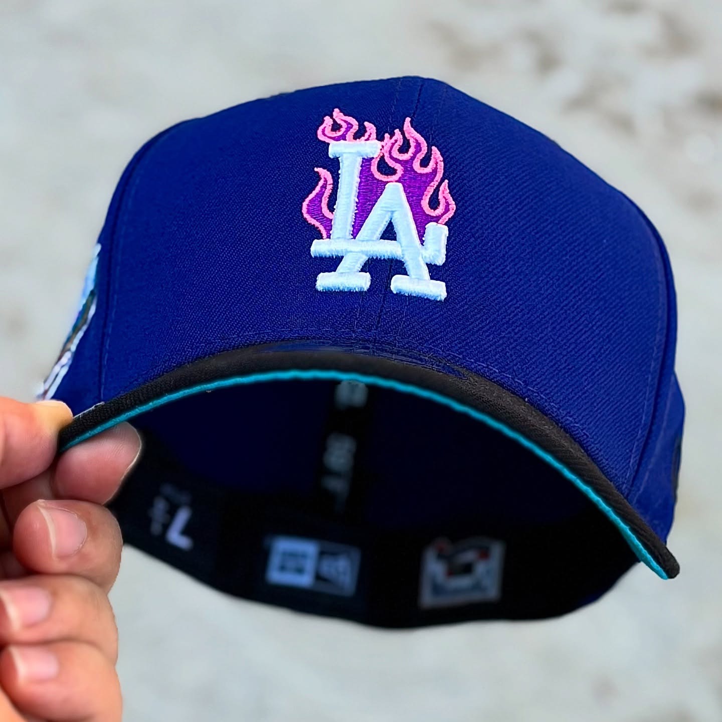 NEW ERA LOS ANGELES DODGERS MODELO DISPONIBLE EMBROIDERED CASUAL BASEBALL CAP-Maverick