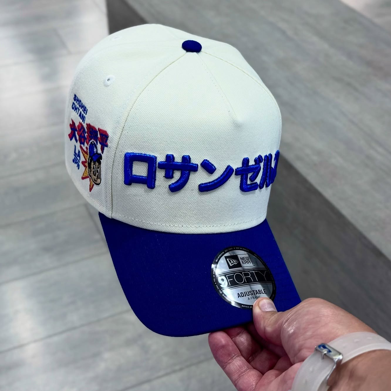 NEW ERA LOS ANGELES DODGERS SHOHEI OHTANI EMBROIDERED CASUAL BASEBALL CAP-Maverick