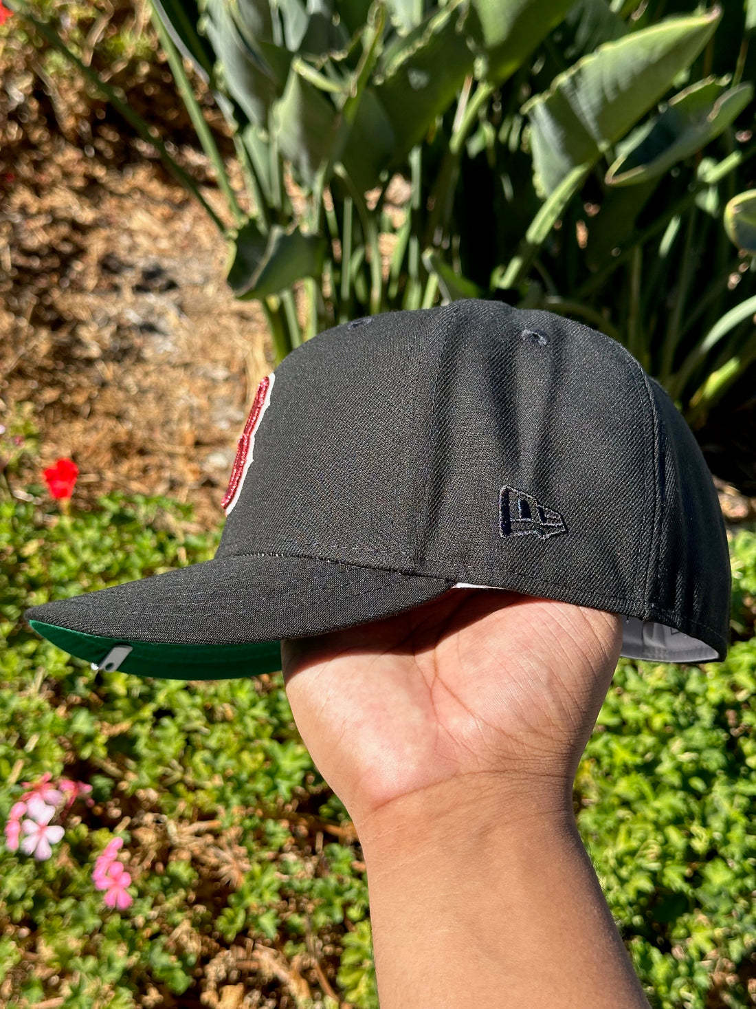 NEW ERA EXCLUSIVE 59FIFTY BLACK BOSTON RED SOX W/ 1999 ALL STAR GAME SIDE PATCH-Maverick