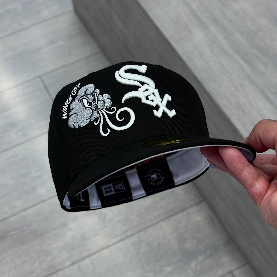 NEW ERA GORRA CHICAGO WHITE SOX FOOD ICON EMBROIDERED CASUAL BASEBALL CAP-Maverick