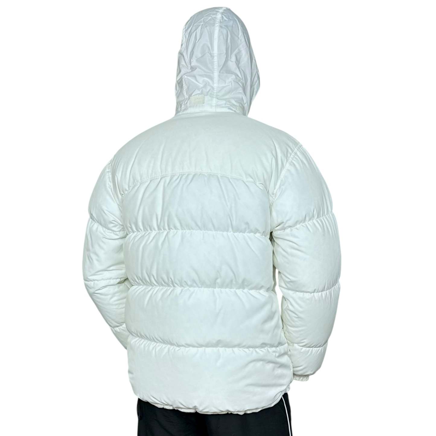 Vintage Y2K Puffer Daunenjacke Wei?-Maverick