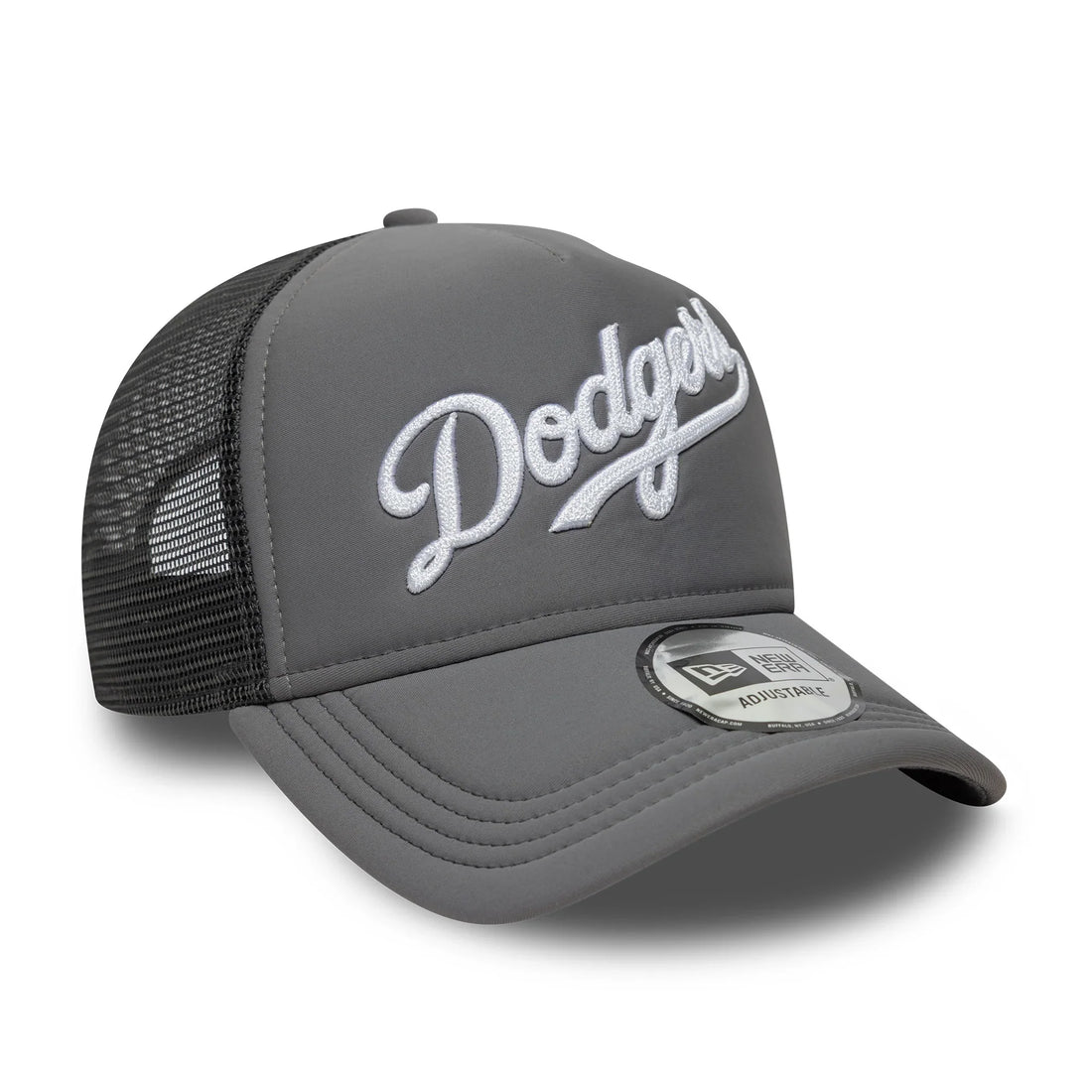 LOS ANGELES DODGERS MLB GREY BLACK UV / NEW ERA A-FRAME TRUCKER-Maverick