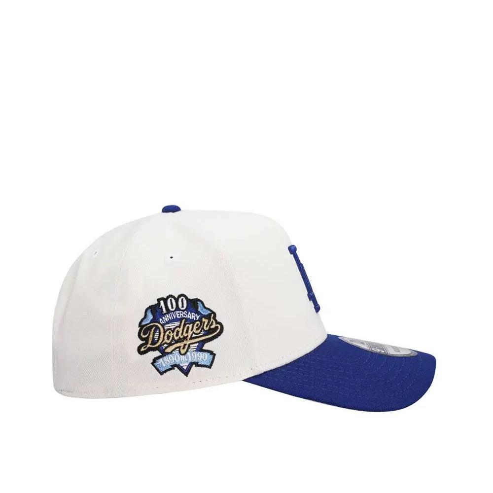 NEW ERA LOS ANGELES DODGERS 100 ANNIVERSARY TWO-TONE EDITION 9FIFTY A- FRAME BASEBALL CAP-Maverick