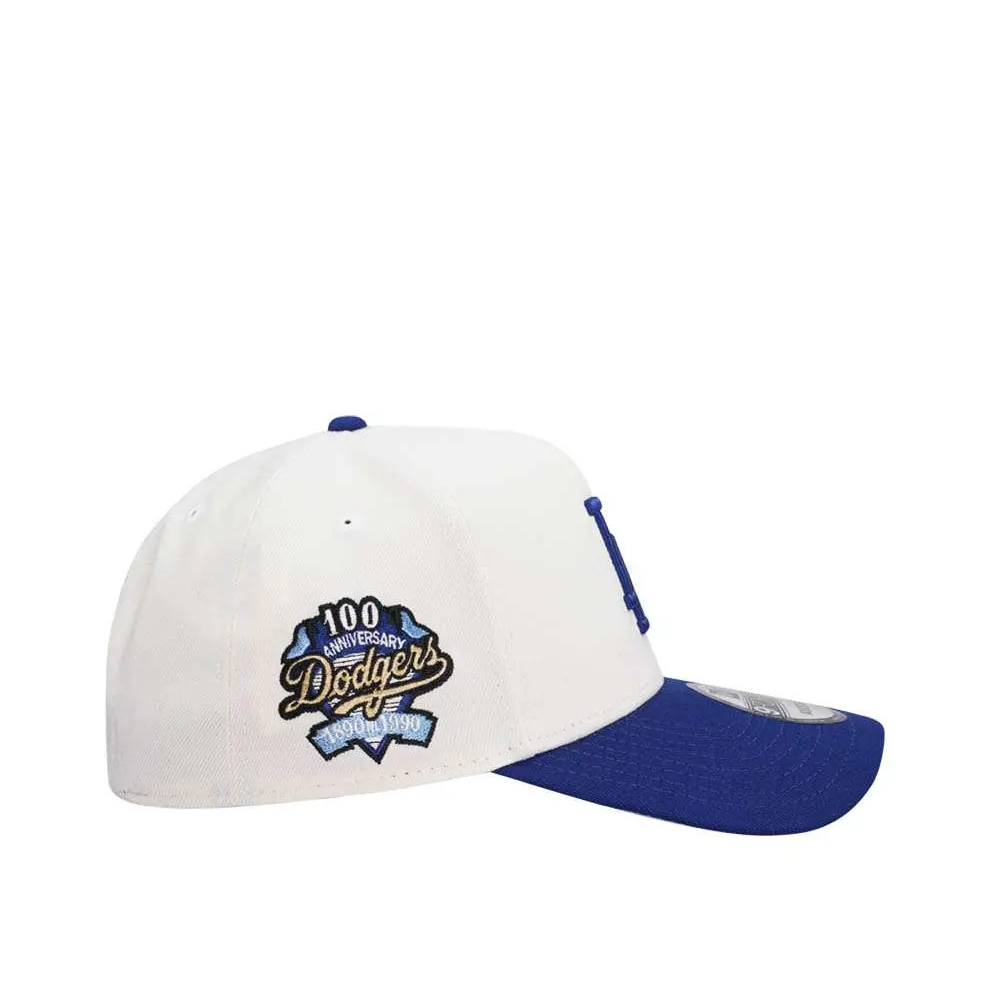NEW ERA LOS ANGELES DODGERS 100 ANNIVERSARY TWO-TONE EDITION 9FIFTY A- FRAME BASEBALL CAP-Maverick