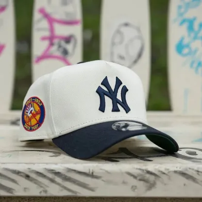 NEW ERA NEW YORK YANKEES 50TH ANNIVERSARY CHROME TWO TONE EDITION 9FORTY A FRAME SNAPBACK HAT CAP MLB-Maverick