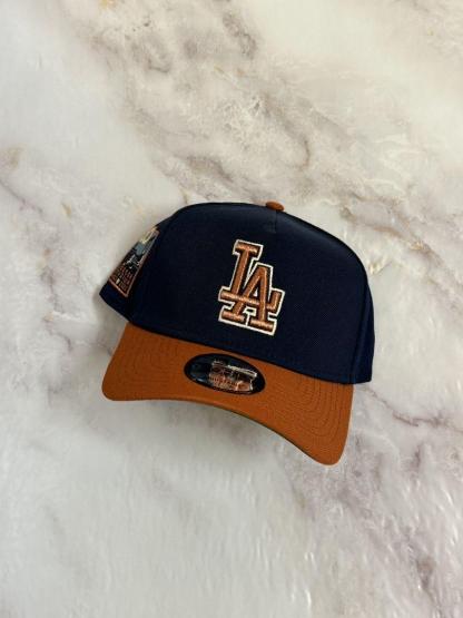 NEW ERA LOS ANGELES DODGERS 60TH ANNIVERSARY COPPER TWO TONE 9FORTY A FRAME SNAPBACK HAT-Maverick