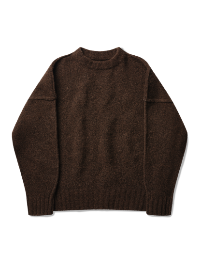 WOOL KNIT CREWNECK