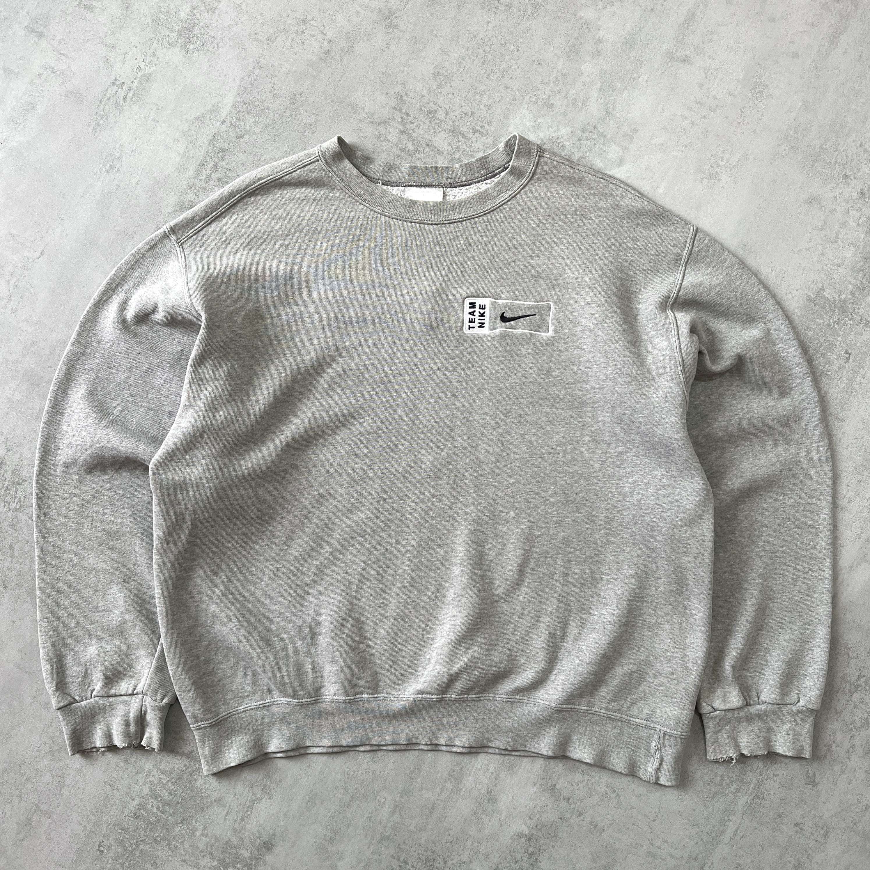 2000s heavyweight embroidered sweatshirt-Maverick