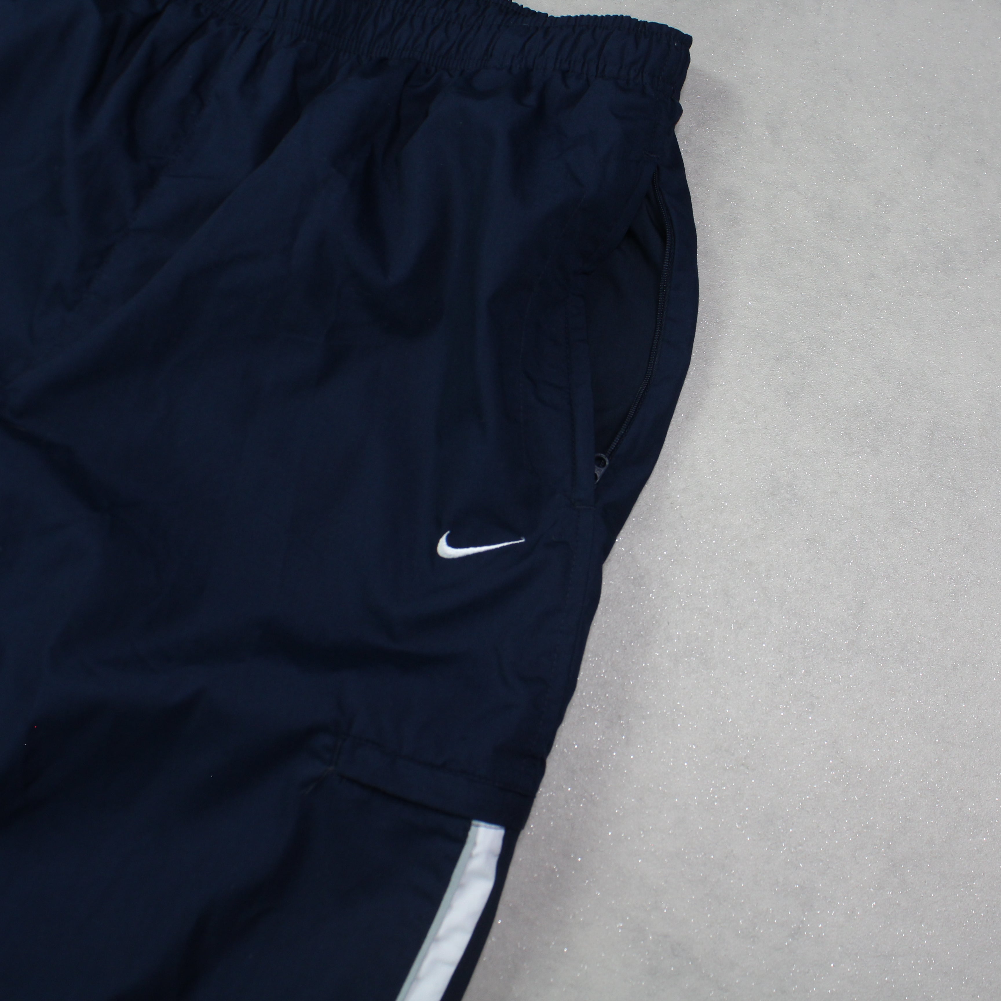 RARE 2000s Baggy Trackpants Navy-Maverick