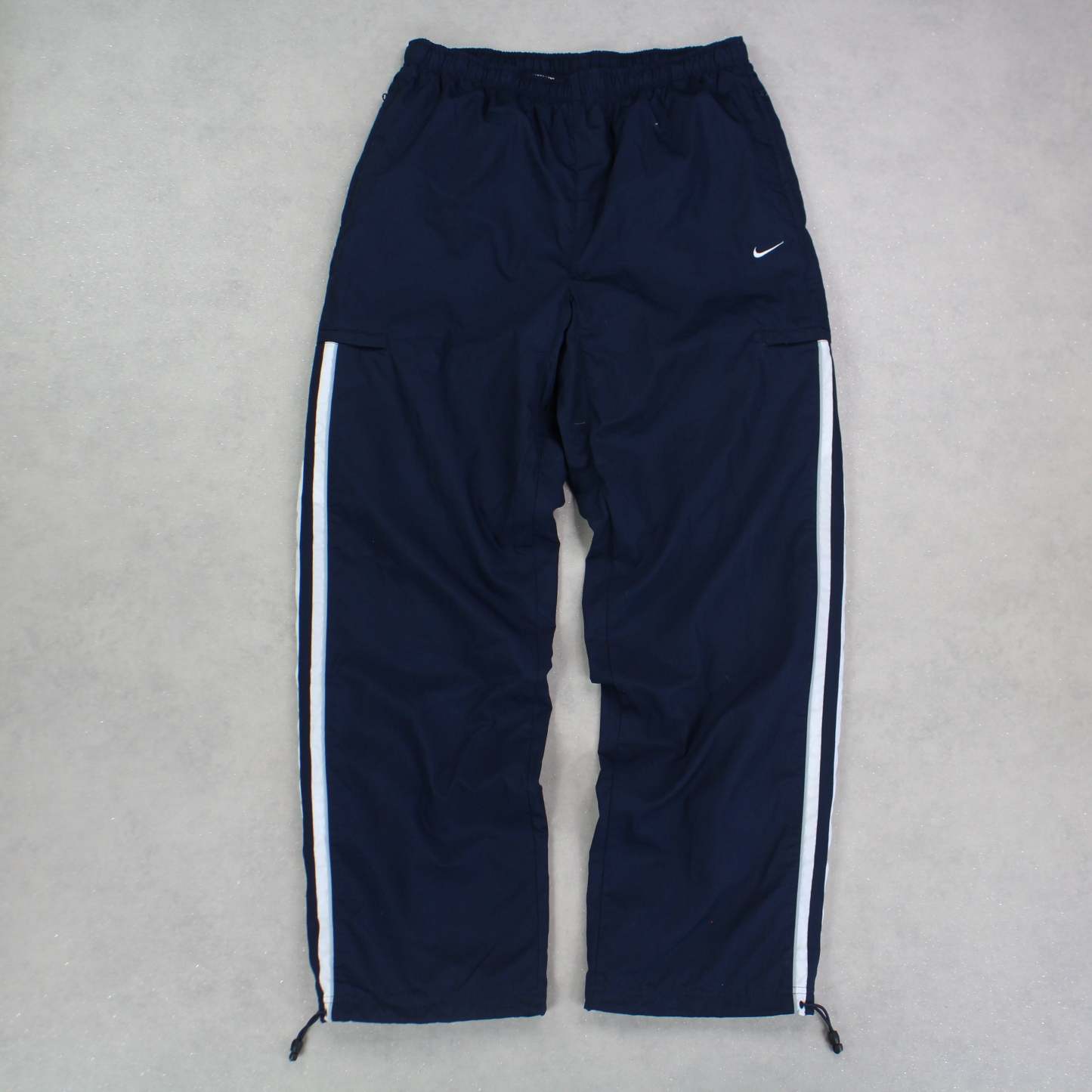 RARE 2000s Baggy Trackpants Navy-Maverick
