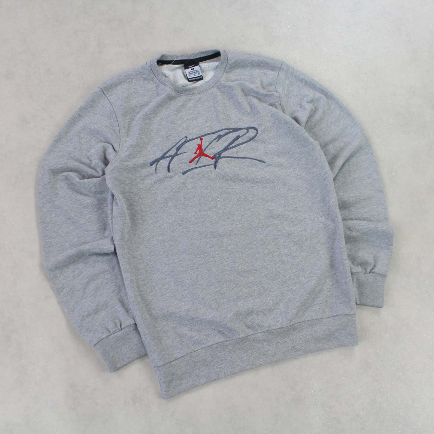 RARE 2000s  Jordan Sweatshirt Grey-Maverick